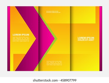 Corporate Tri Fold Business Brochure Design Template
