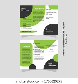 Corporate Tri-fold Brochure Template for business.