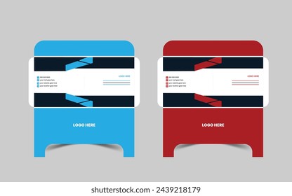Plantilla de diseño de envolvente única corporativa

