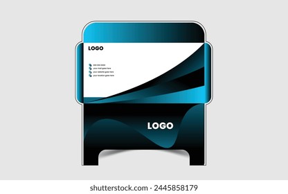 Plantilla de diseño de envolvente única Corporativa

