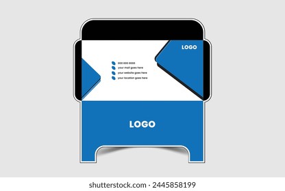 Plantilla de diseño de envolvente única Corporativa

