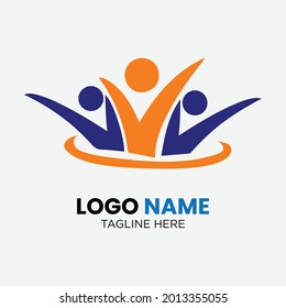 Diseño de vectores de logotipo de la empresa de unidad corporativa 