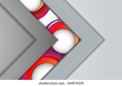 Corporate vector abstract background. Elements for design. Eps10