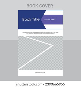 Corporate Vector Book cover design. Eye Catching Creative Book cover template. Corporate Book cover
