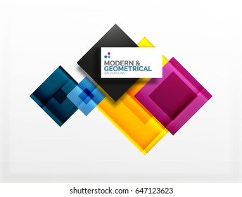 Corporate vector business abstract background template