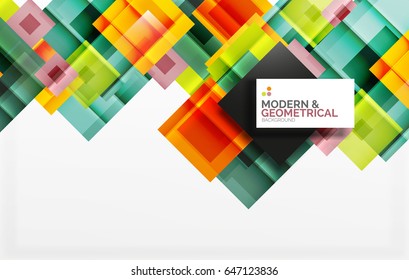 Corporate vector business abstract background template
