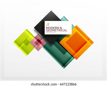 Corporate vector business abstract background template