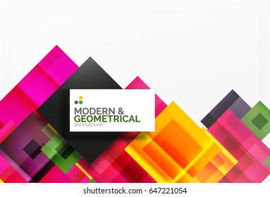 Corporate vector business abstract background template