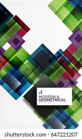 Corporate vector business abstract background template