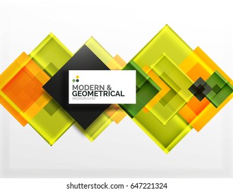 Corporate vector business abstract background template