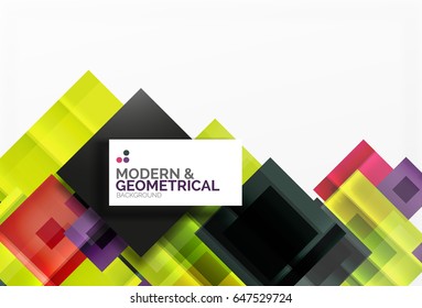 Corporate vector business abstract background template