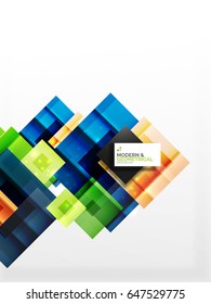 Corporate vector business abstract background template