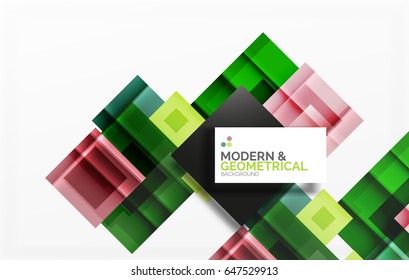 Corporate vector business abstract background template