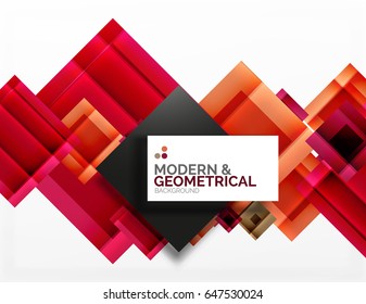 Corporate vector business abstract background template