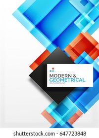 Corporate vector business abstract background template