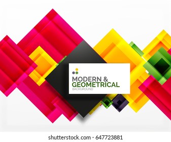 Corporate vector business abstract background template