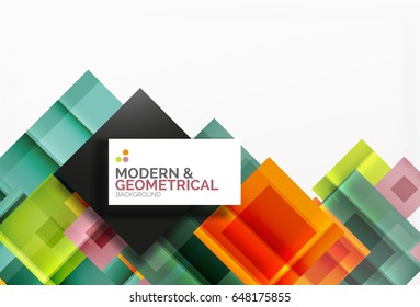 Corporate vector business abstract background template