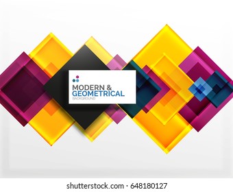 Corporate vector business abstract background template