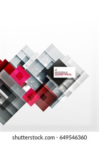 Corporate vector business abstract background template