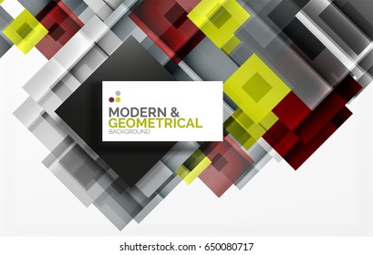 Corporate vector business abstract background template