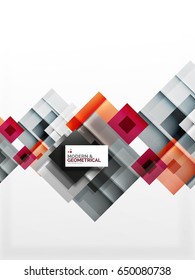 Corporate vector business abstract background template