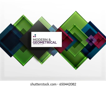 Corporate vector business abstract background template