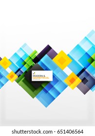 Corporate vector business abstract background template