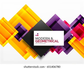 Corporate vector business abstract background template