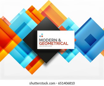 Corporate vector business abstract background template