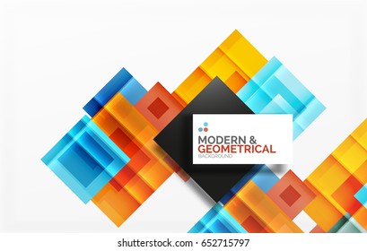 Corporate vector business abstract background template