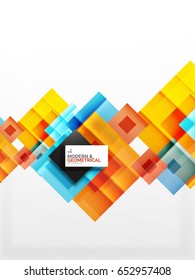 Corporate vector business abstract background template