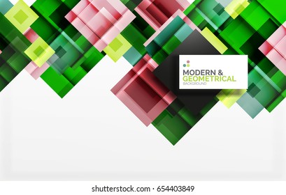 Corporate vector business abstract background template