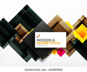 Corporate vector business abstract background template
