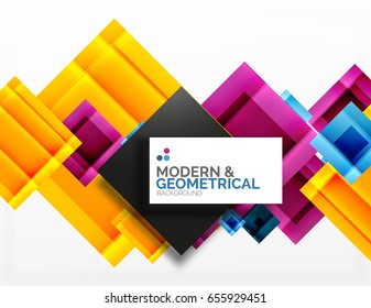 Corporate vector business abstract background template