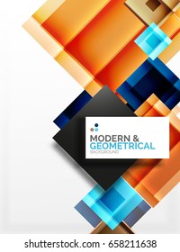 Corporate vector business abstract background template