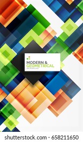 Corporate vector business abstract background template