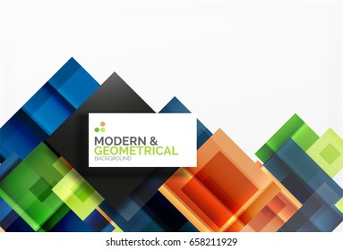 Corporate vector business abstract background template