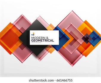 Corporate vector business abstract background template
