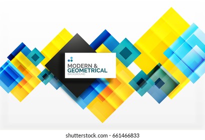 Corporate vector business abstract background template