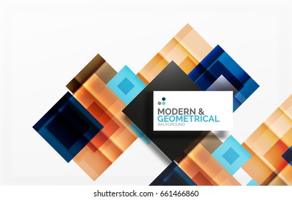 Corporate vector business abstract background template