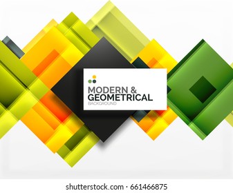Corporate vector business abstract background template