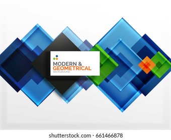 Corporate vector business abstract background template