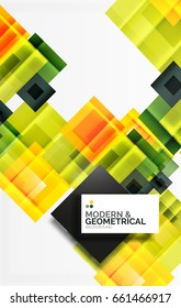 Corporate vector business abstract background template