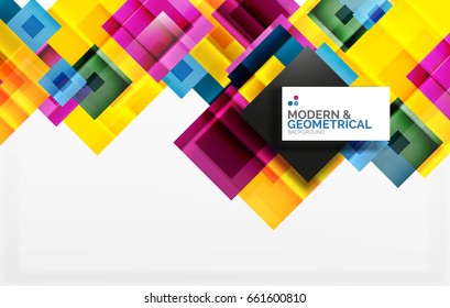 Corporate vector business abstract background template