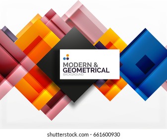 Corporate vector business abstract background template