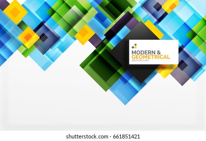 Corporate vector business abstract background template