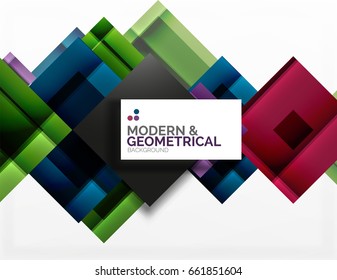 Corporate vector business abstract background template