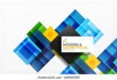 Corporate vector business abstract background template
