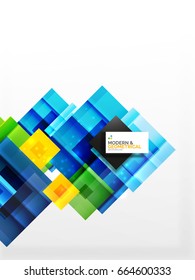 Corporate vector business abstract background template