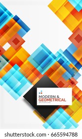 Corporate vector business abstract background template
